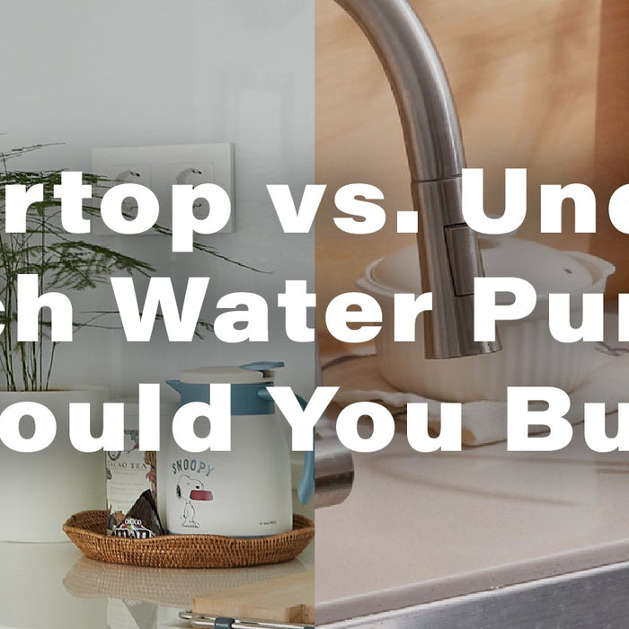 Countertop vs. Undersink: Which Water Purifier Should You Buy?