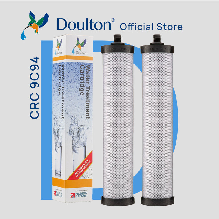 (2PC) Doulton® Chlorine Reduction (CRC 9C94) Water Treatment Cartridge-Reduce Chlorine