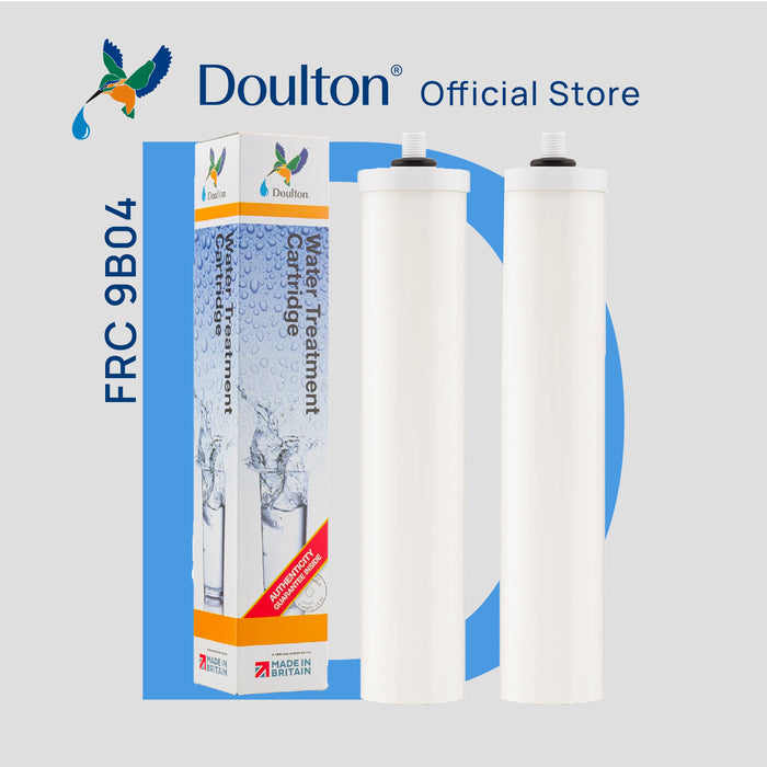 (2PC) Doulton® Fluoride Reduction (FRC 9B04) Water Treatment Cartridge-Remove Fluoride & Heavy Metal