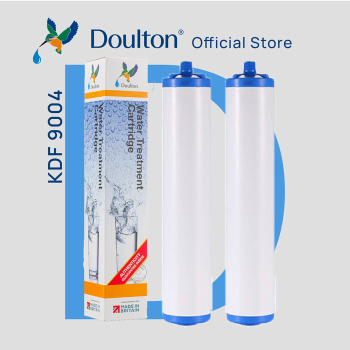 (2PC) Doulton® KDF (9004) Water Treatment Cartridge - Removes Heavy Metals, Bacteria & Chlorine