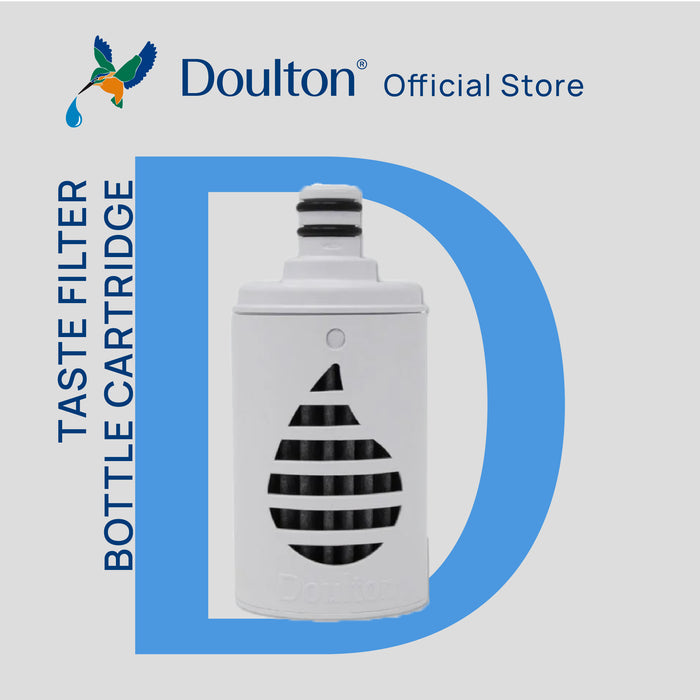 Doulton® TASTE Bottle Replacement Cartridge – Removes Chlorine, Lead & Microplastics | 300L Capacity