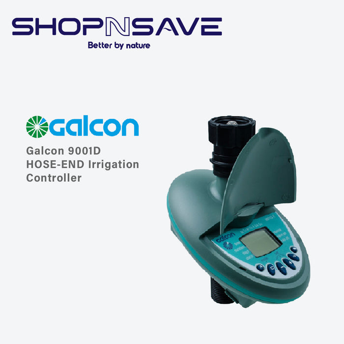 Galcon 9001D Hose End Tap Timer with Programmable LCD Display