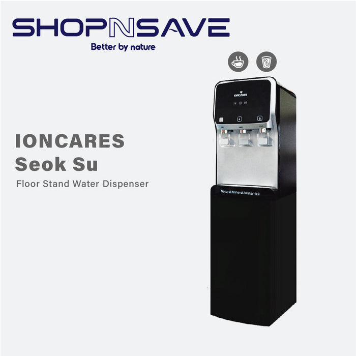 Ioncares Seok Su Floor Stand Water Dispenser (Hot, Cold, Ambient, 4 Stage Filtration System)