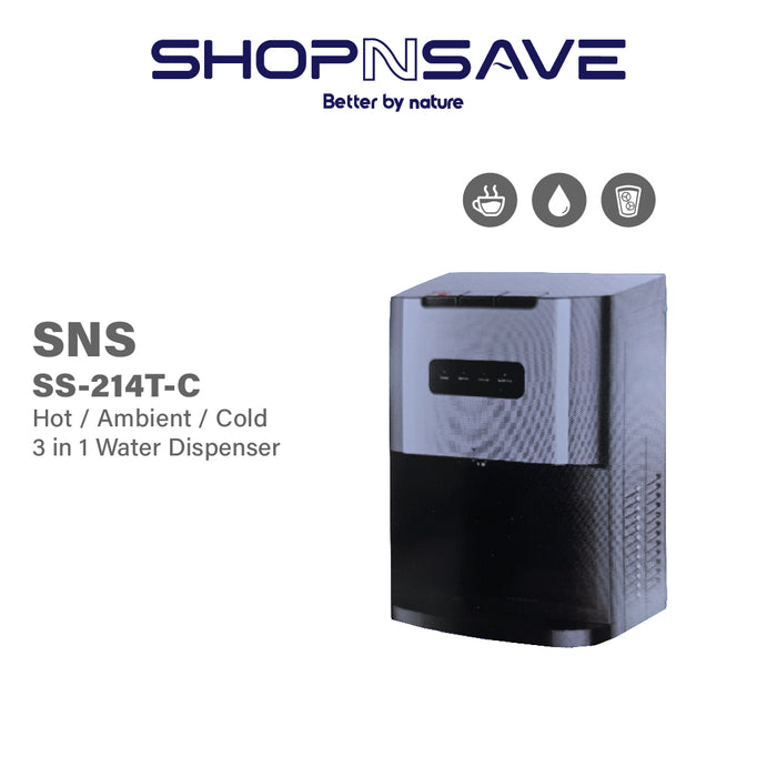 [SELF-COLLECTION ONLY] SHOPNSAVE SS-214T-C 3in1 [Hot|Ambient|Cold] Table Top Water Dispenser