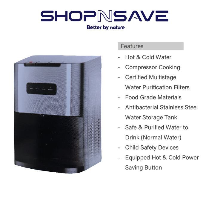 [SELF-COLLECTION ONLY] SHOPNSAVE SS-214T-C 3in1 [Hot|Ambient|Cold] Table Top Water Dispenser