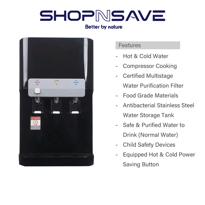 [SELF-COLLECTION ONLY] SHOPNSAVE SS-32T 3in1 [Hot|Ambient|Cold] Table Top Water Dispenser