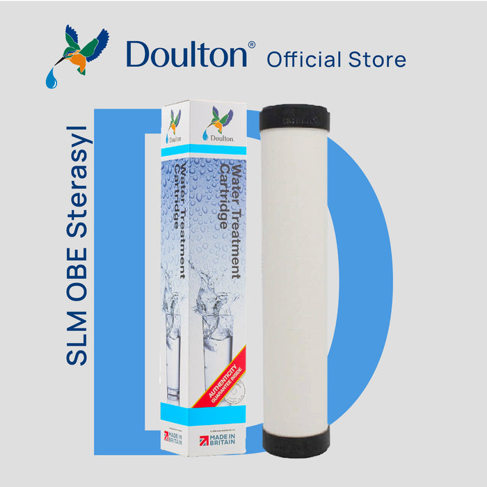 Doulton® OBE Slimline Sterasyl Water Filter Cartridge - Anti Bacterial & Removes Sediment & Rust