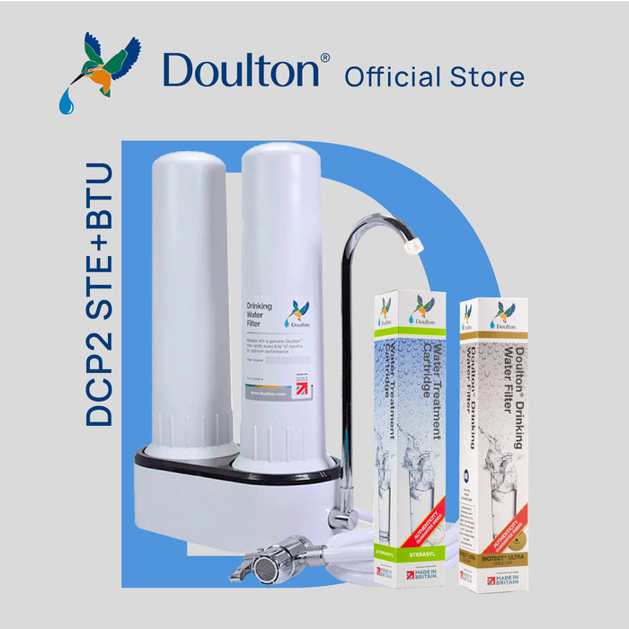 Doulton® DCP2 STE (9204) BTU (2501/2504) Sterasyl + Biotect Ultra Water Filter Purifier System