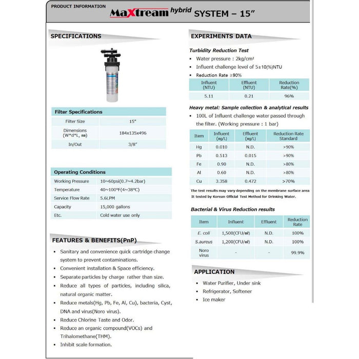 [Promotion FREE Pureal Maxtream Hybrid Commercial with 10" Pre-filter + installation] F&B Commercial Water Boiler (40L)