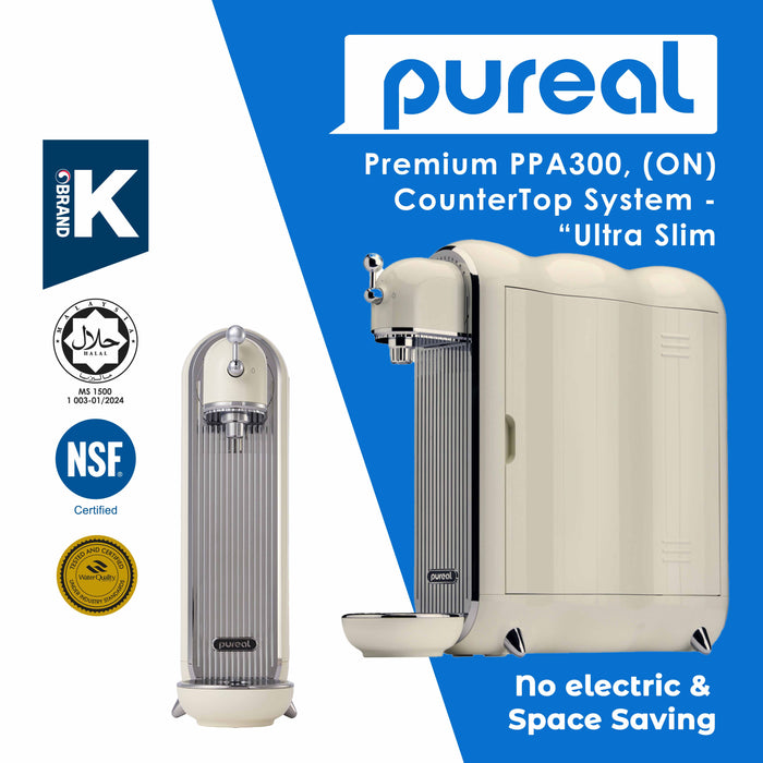 (Jakim HALAL) Pureal Ultra Slim Premium Drinking Water Purifier System